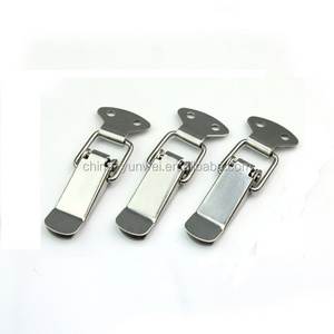 Stainless Steel Spring Loaded Toggle Case Box Chest Trunk Latch Catches Hasps Clamps