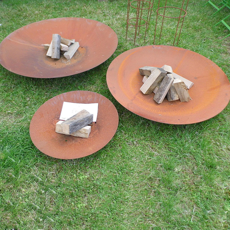 Outdoor Corten Steel Fire Bowl,  Wholesale Gas Fire Pits