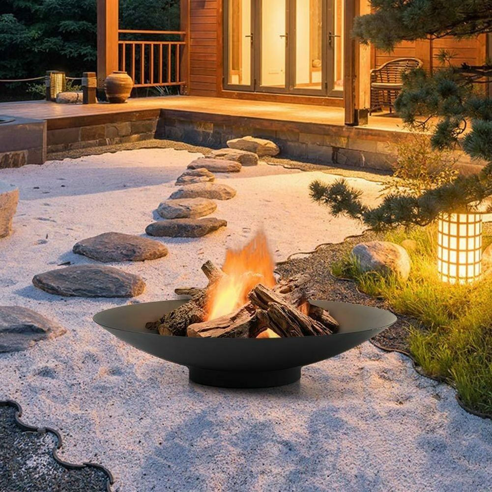 Metal Bbq Corten Steel Hemisphere Fire Pit Large Rusted Iron Fire Pit Half Bowl Corten Steel Firepit Bowl