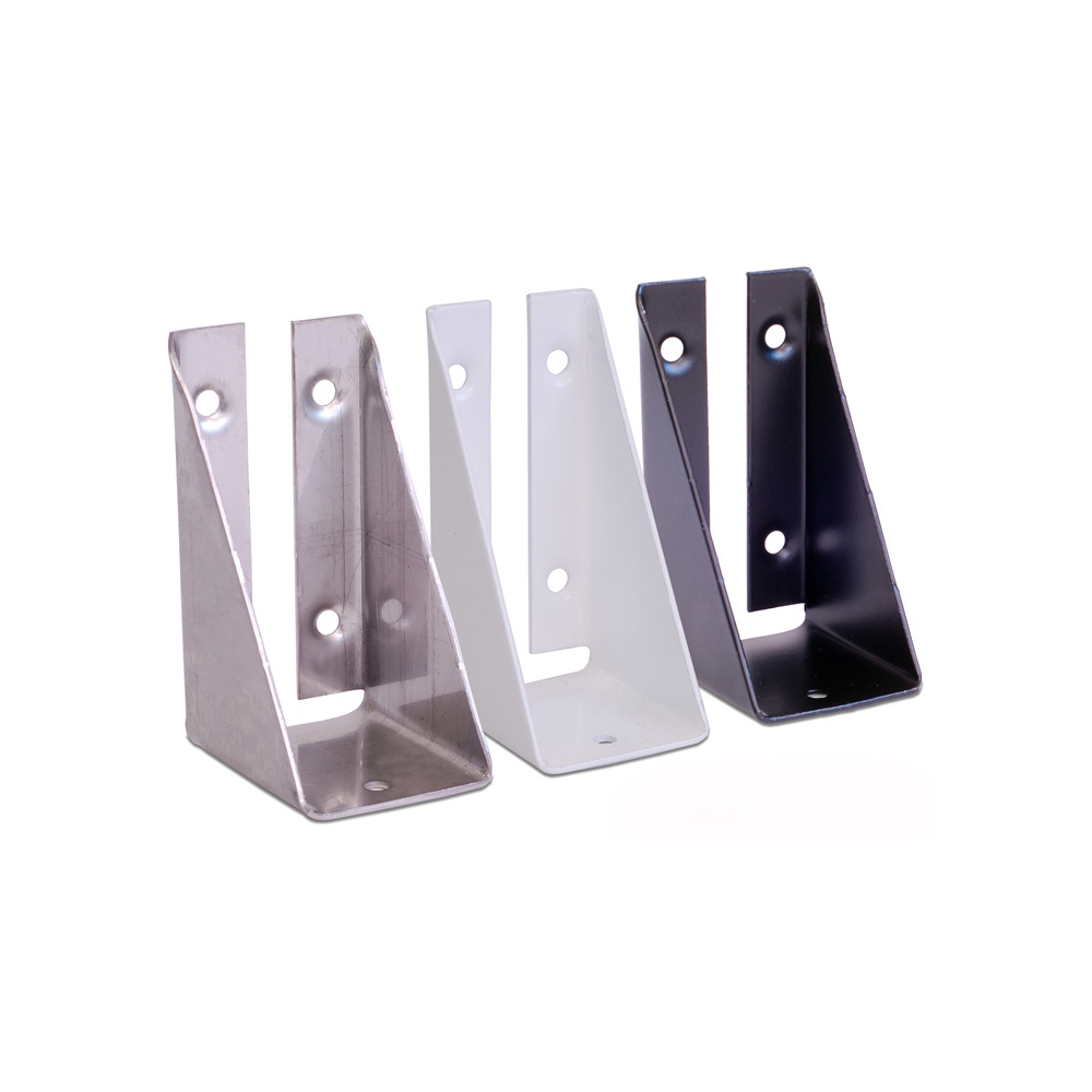 Round Metal Postfix Slotted Concrete Fence Post Brackets