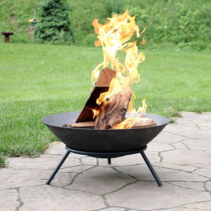 Large Outdoor Cast Iron Bonfire Camping Outdoor Fire Pit