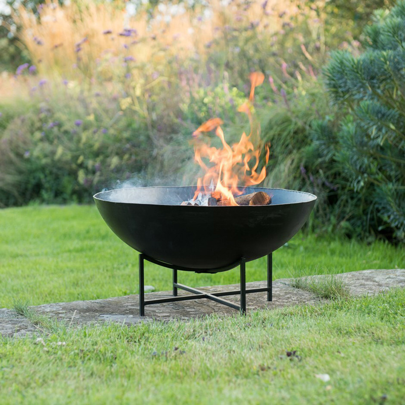 150 cm Corten Steel Extra Large Fire Pit Corten Steel Rusty Metal Fire Pit