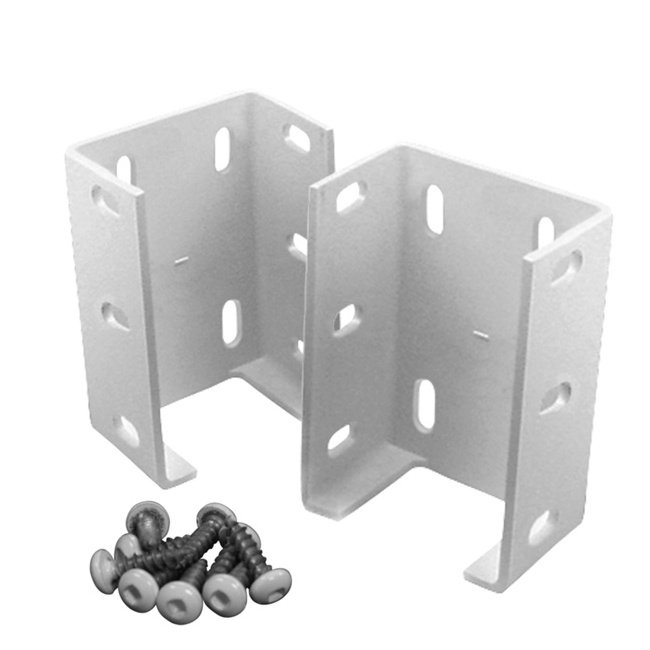 Custom Manufacturer Heavy Duty 90 135 Degree 19In 3 Sided Stainless Steel Metal Equipment Rack V Y C Z Shaped Bracket