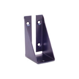 Round Metal Postfix Slotted Concrete Fence Post Brackets