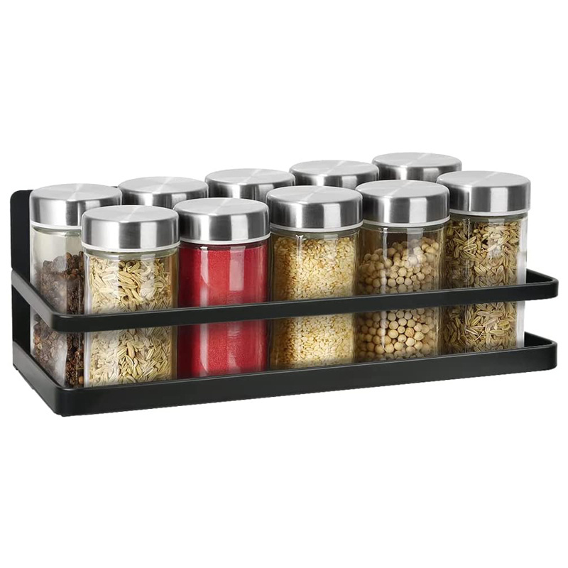 Magnetic Kitchen Wall Mounted Spice Rack Organizer Spice Wall Rack Spice Oil Rack