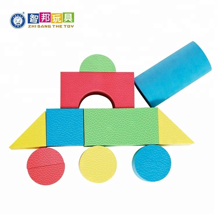 Children's Lightweight Educational Toys Distributors Reduce Anxiety Large Construction EVA Foam Building Blocks Toys For Sale