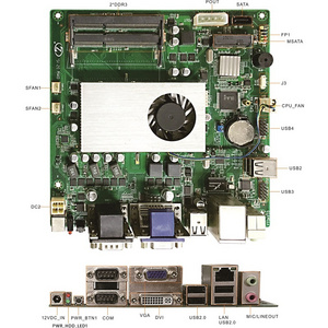 Embedded Gaming motherboard with CPU Intel AMD A6-5200 combo