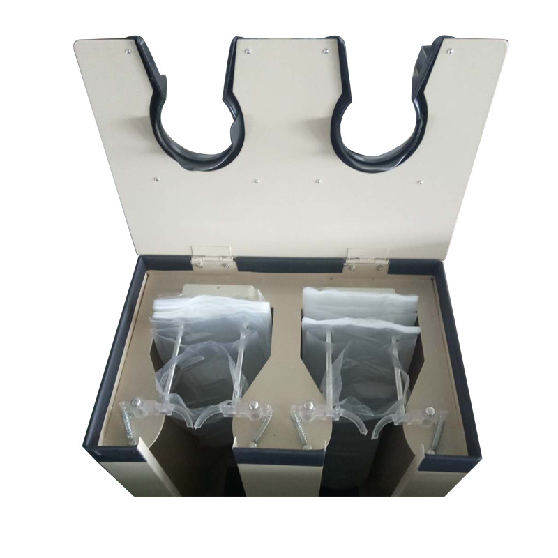 Double heads wet Umbrella Bag Wrapping Machine umbrella bag vending machine