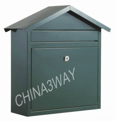 durable outdoor modern wrought iron stainless steel letter metal mailboxes for sale