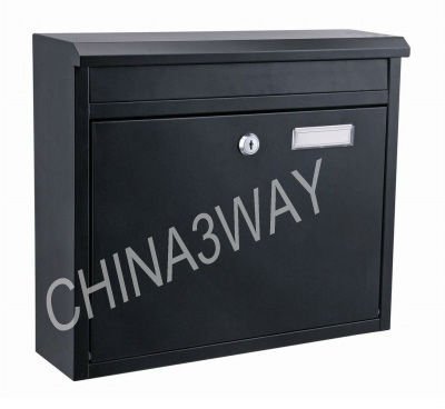 durable outdoor modern wrought iron stainless steel letter metal mailboxes for sale