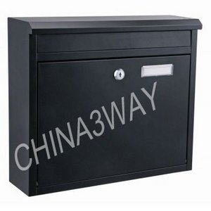 durable outdoor modern wrought iron stainless steel letter metal mailboxes for sale