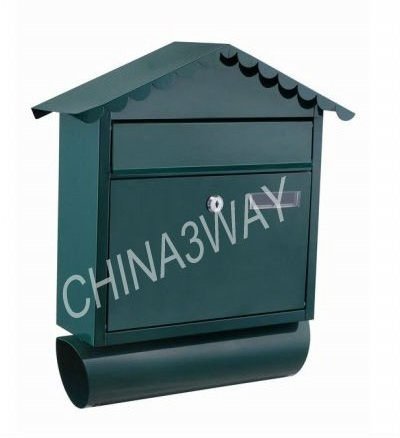 durable outdoor modern wrought iron stainless steel letter metal mailboxes for sale