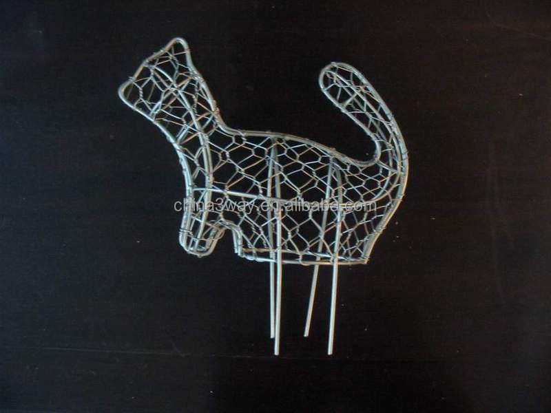 Wholesale Customized Metal Topiary Wire Frame Garden Decoration Topiary Animals