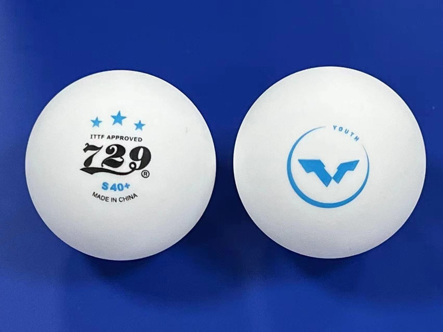 Friendship 729 WTT table tennis balls 3 star seamless pingpong balls