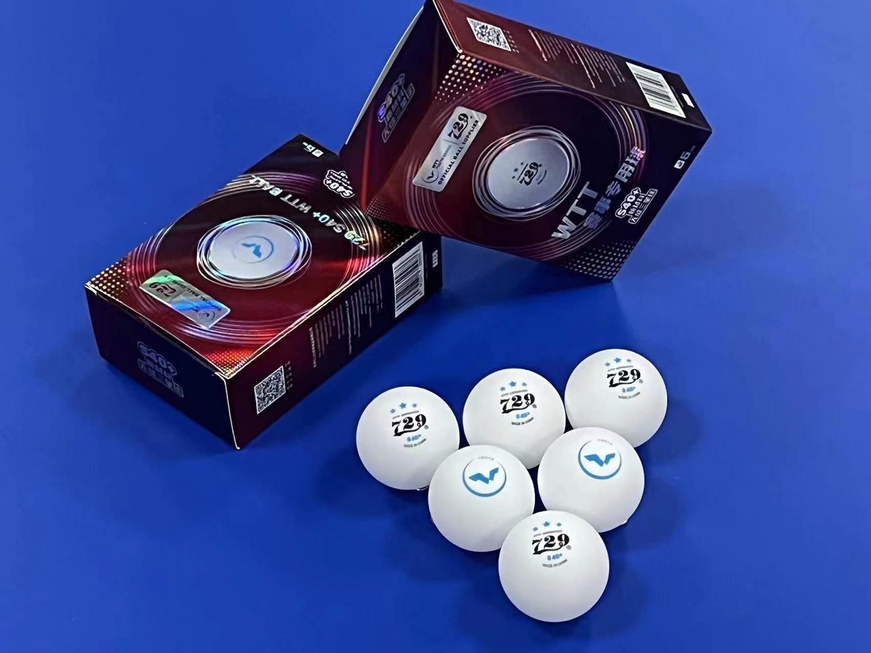 Friendship 729 WTT table tennis balls 3 star seamless pingpong balls