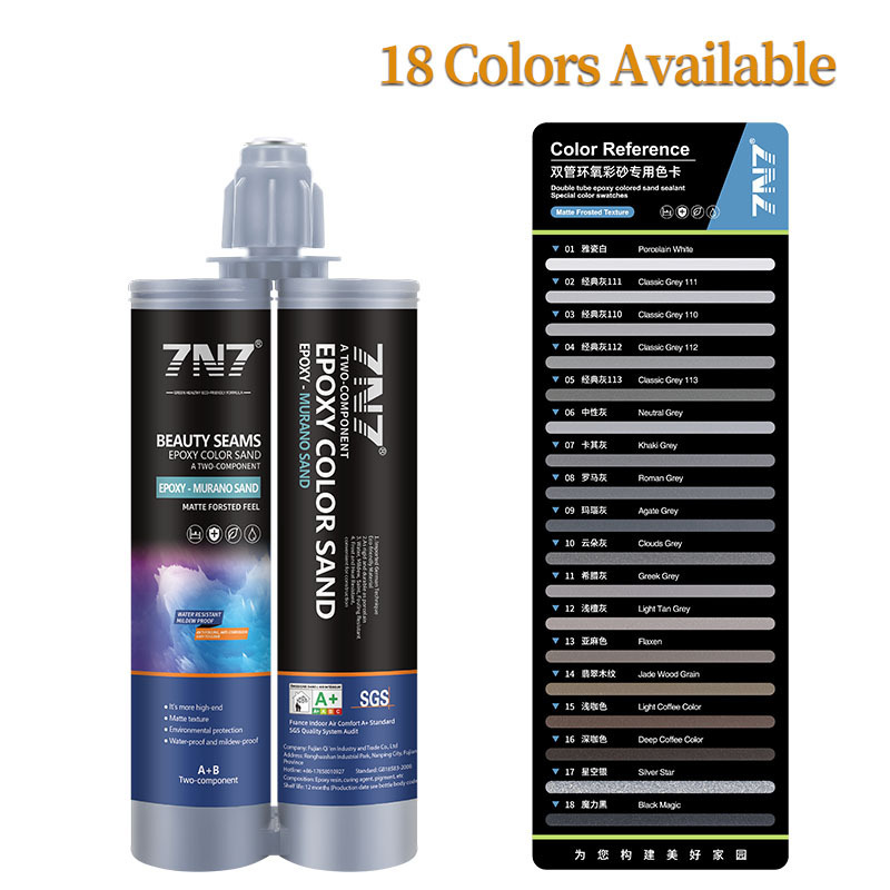 7N7 factory 2-tubes epoxy resin tile grout wall putty sealant anti-mildew odorless non-shrinkage ceramic tile gap caulking agent