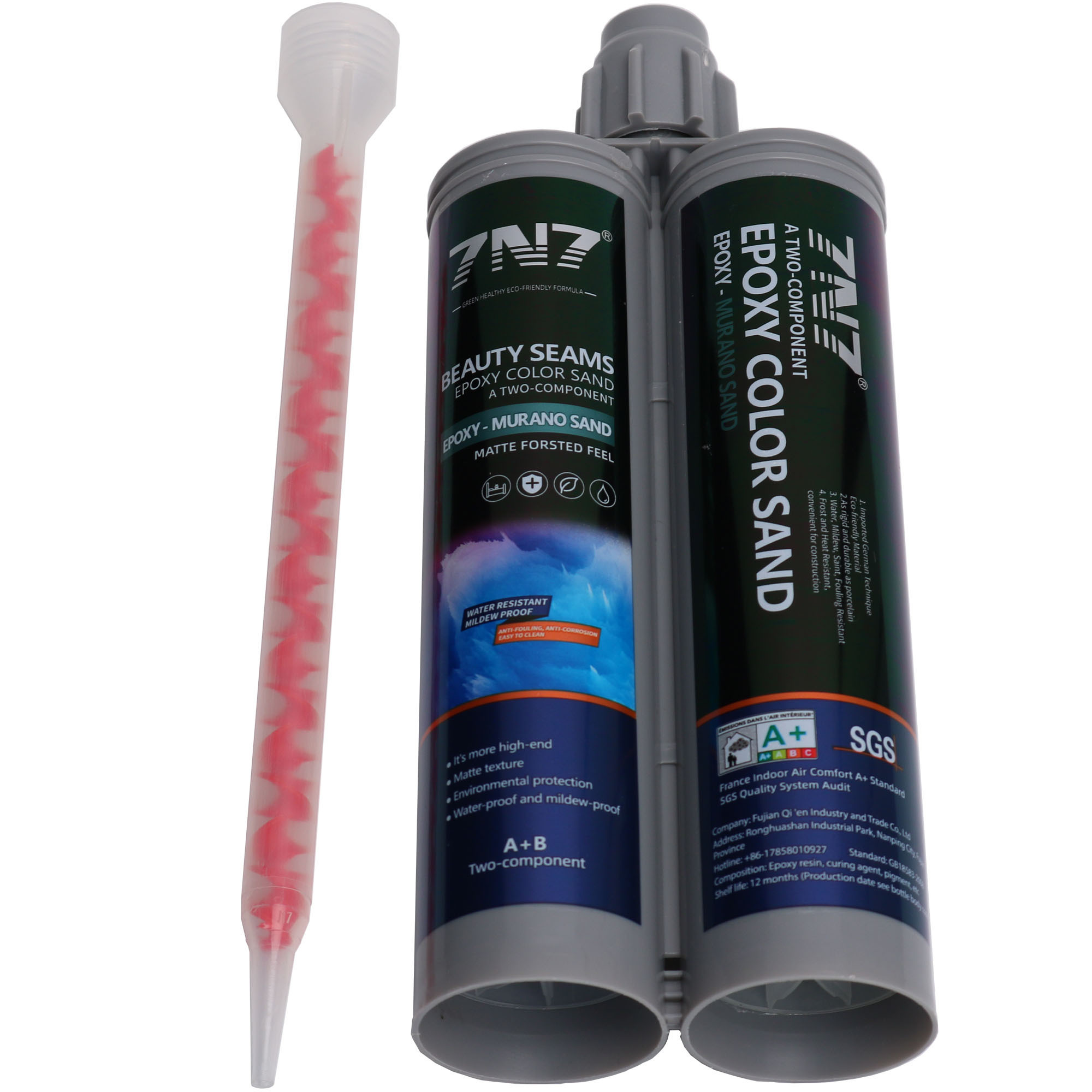 7N7 Factory Epoxy resin 18 Colors 2-Component anti-mildew waterproof tile grout caulking grouting epoxy sand For Tile&Marble