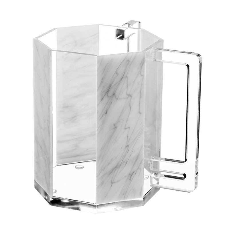 Factory New Clear Acrylic Judaica Lucite Washing Cup With 2 Handles Jewish Washing Cup Wholesale