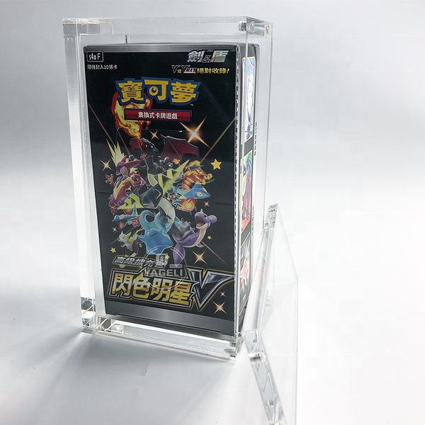 wholesale TCG Acrylic pokemon Japanese Booster Box Small Version For Shiny V All Stars display case