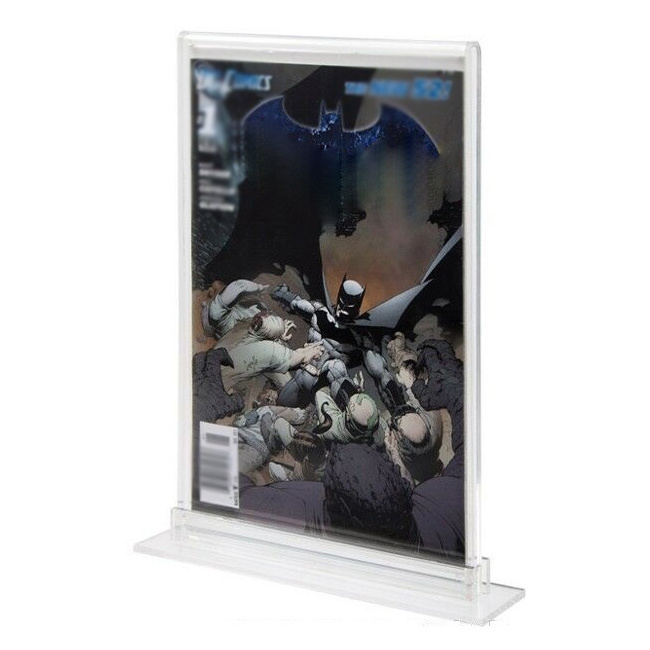 Factory Custom Wholesale UV-FLEX acrylic display case PGX slab frame for graded comic books