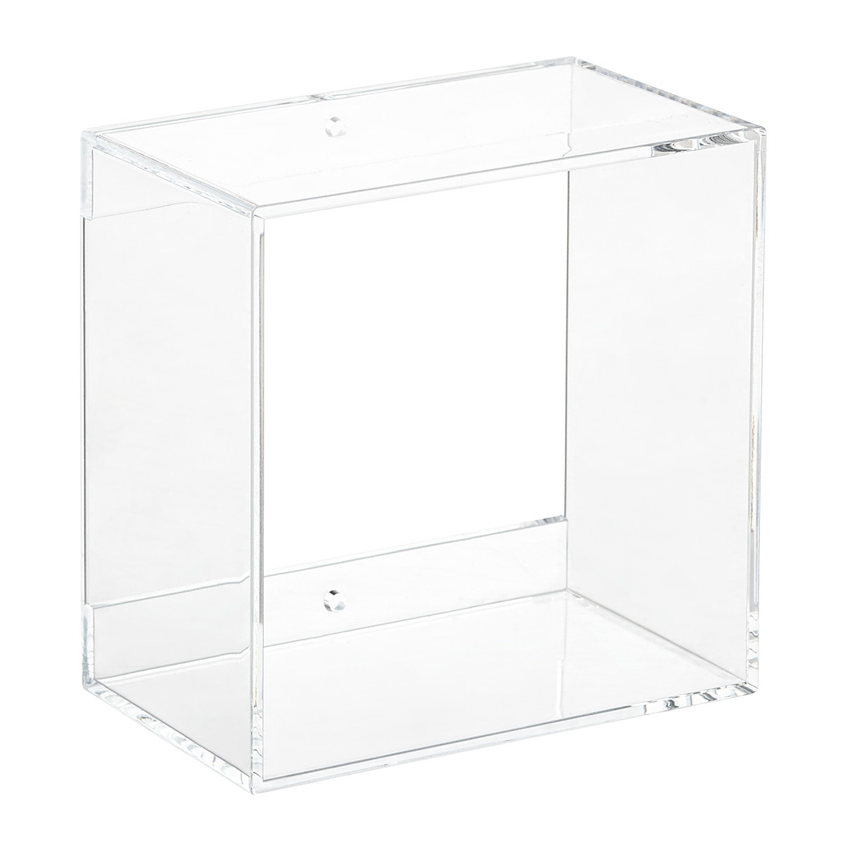 Plexiglass clear acrylic food candy storage box / case / cube