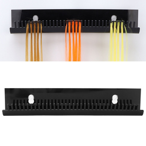 Yageli manufacture wholesale hair salon acrylic hair extension sectioning display storage holder rack