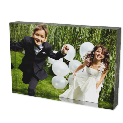 Custom Acrylic Logo Block Acrylic Uv Printing Photo Blocks Display Acrylic Picture Block