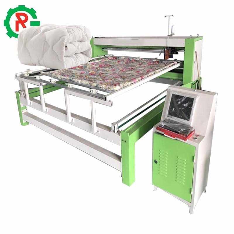 Mattress cover duvet quilting sewing machine