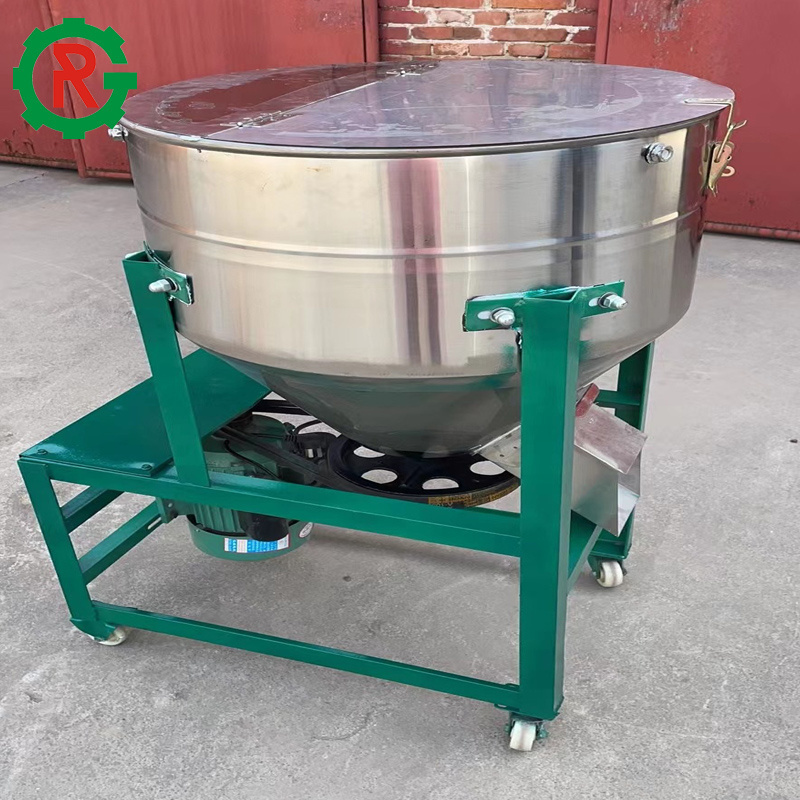 60kg/h Vertical poultry feed grinder and mixer machine