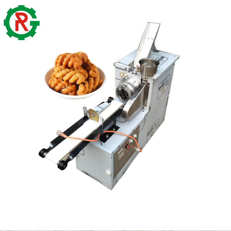 Fried Pretzel Maker Hemp Flowers Forming Mahua Maker Making Machine