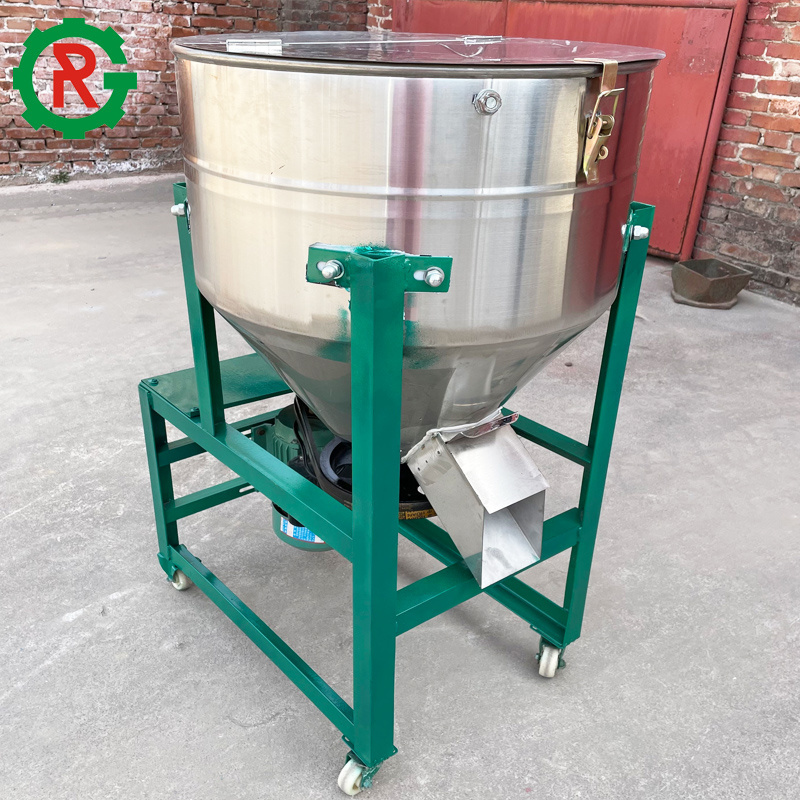 200kg/h poultry feed mixer grinder mixer for animal feed