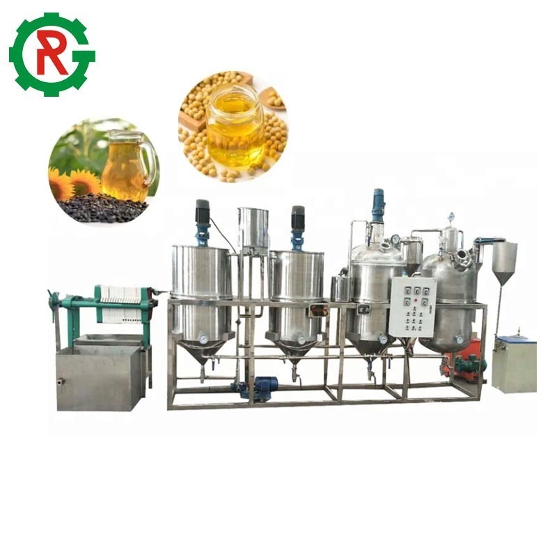 Small edible oil refinery machine palm oil refinery plant cost