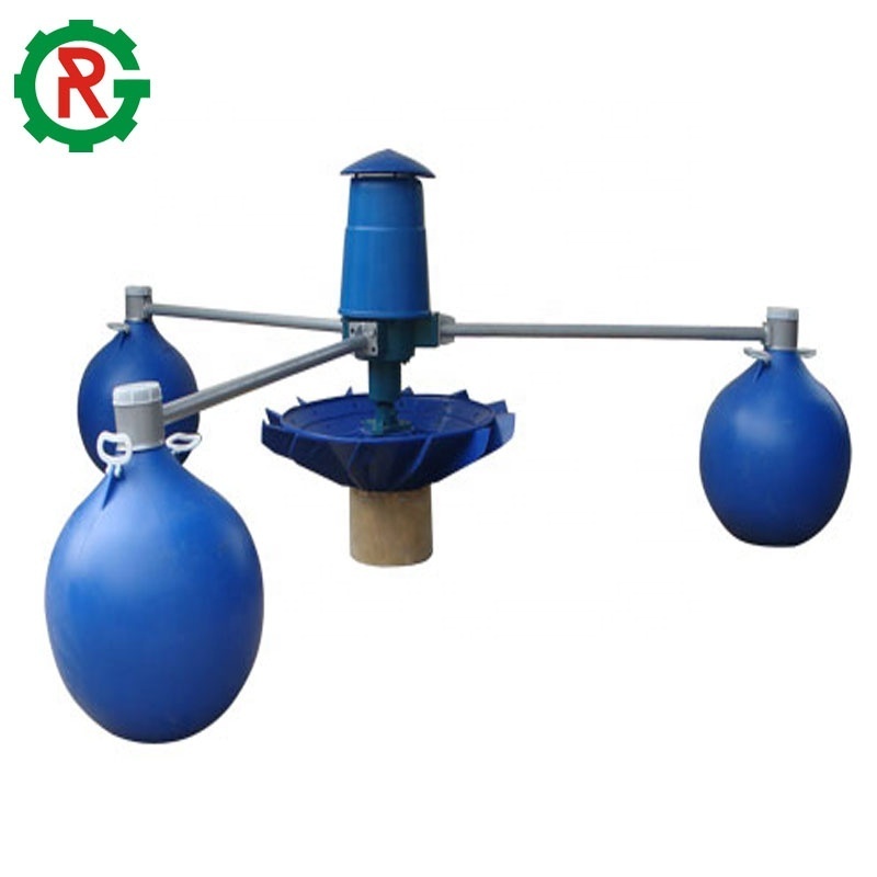 Fish pond paddle wheel aerator