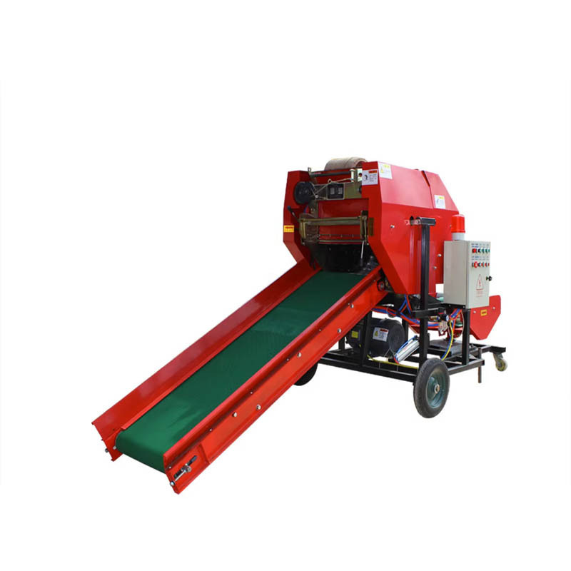 Mini Maize Round Pine Straw Baler Hay Bailer Baler