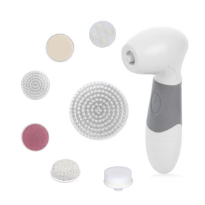 7 in 1 Facial Brush Sonic Rotation Waterproof Beauty Face Massager Deep Cleaning Device Electric Face Cleansing brush