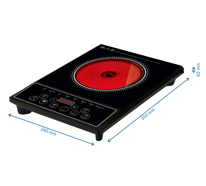 Cheap price multi functions Slim infrared cooker/hot plate/cooking appliances 2000W model ALP-DT34101