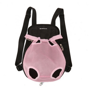 New design luxury high quality size L carrying air mesh portable cat back pack pet backpack dog bag cat carrier bagpack