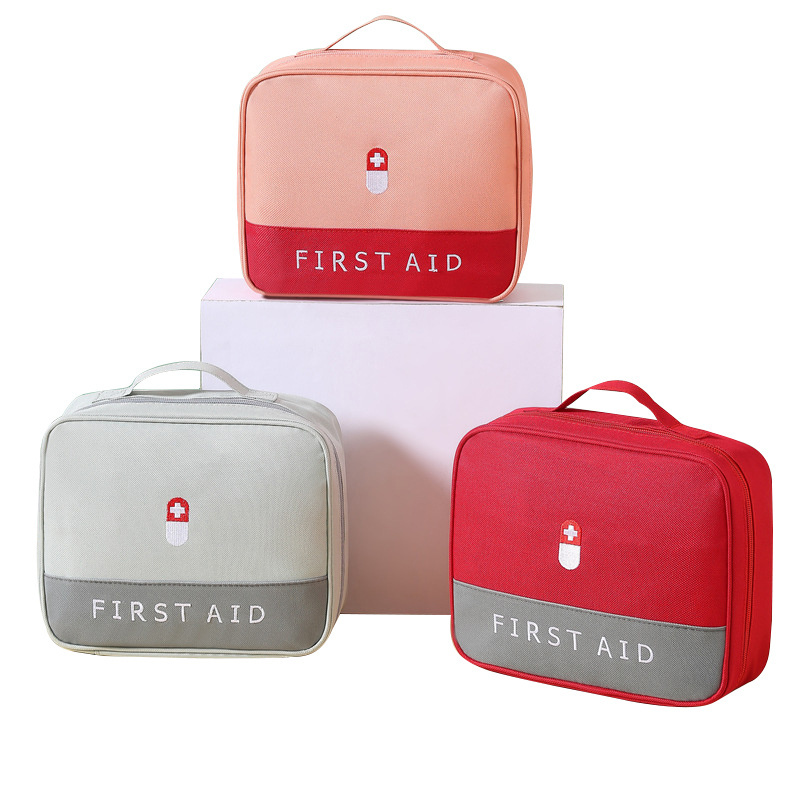 Home first aid kit portable outdoor medical supplies storage medicine storage bag