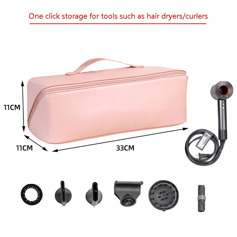 Travel portable hair dryer Makeup Bag Organizer Hair curler Curling iron Organizer  blow-dryer Organizer Waterproof bag