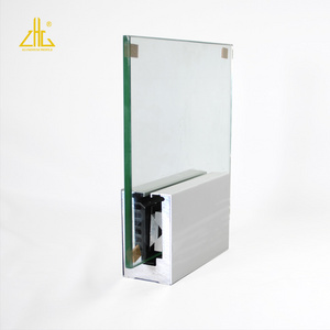 ZHONGLIAN 10mm 11mm 12mm 13mm 14mm 20mm Top Mount Glass Supporting System Frameless Glass Railing Systems Aluminum Balustrade