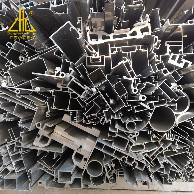 Custom European Powder Coating Silver Anodized Extruded Aluminum Profiles For Industry