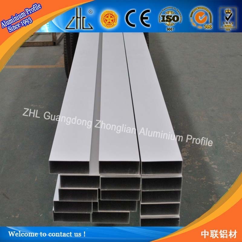 Hot order! 6061 T6 aluminium rectangular tube with round corner / square aluminium tube 40x40