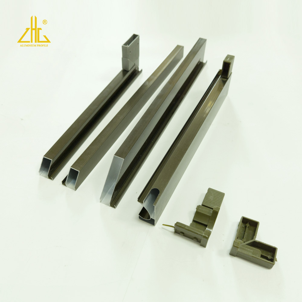 Aluminum extrusion for kitchen cabinet, aluminum extrusion for kitchen cabinet door, kitchen cabinet aluminium profile factory