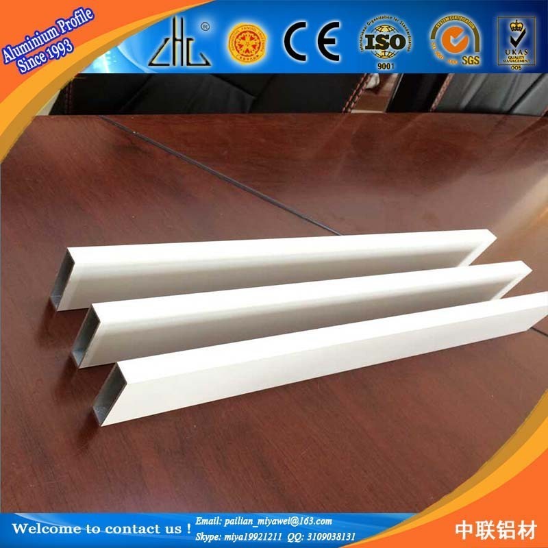 Hot order! 6061 T6 aluminium rectangular tube with round corner / square aluminium tube 40x40