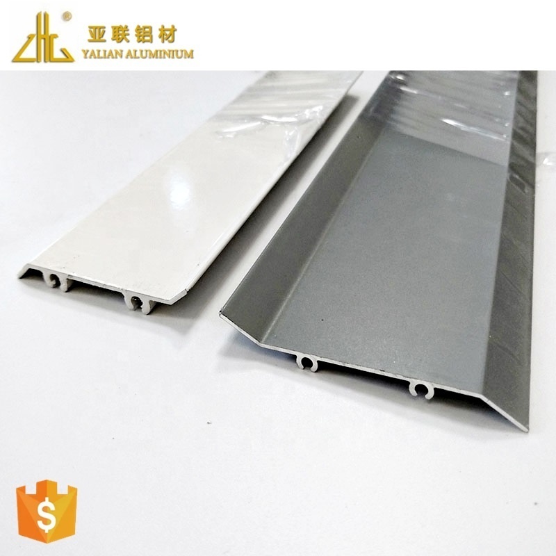 6063 grade extruded aluminum blade profile,ISO certificate white powder coating aluminum louvers