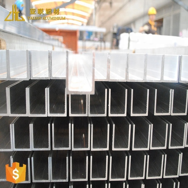 Mill finish will different shapes as aluminum u channel/ aluminum c channel/ types of shiny bright aluminum channel