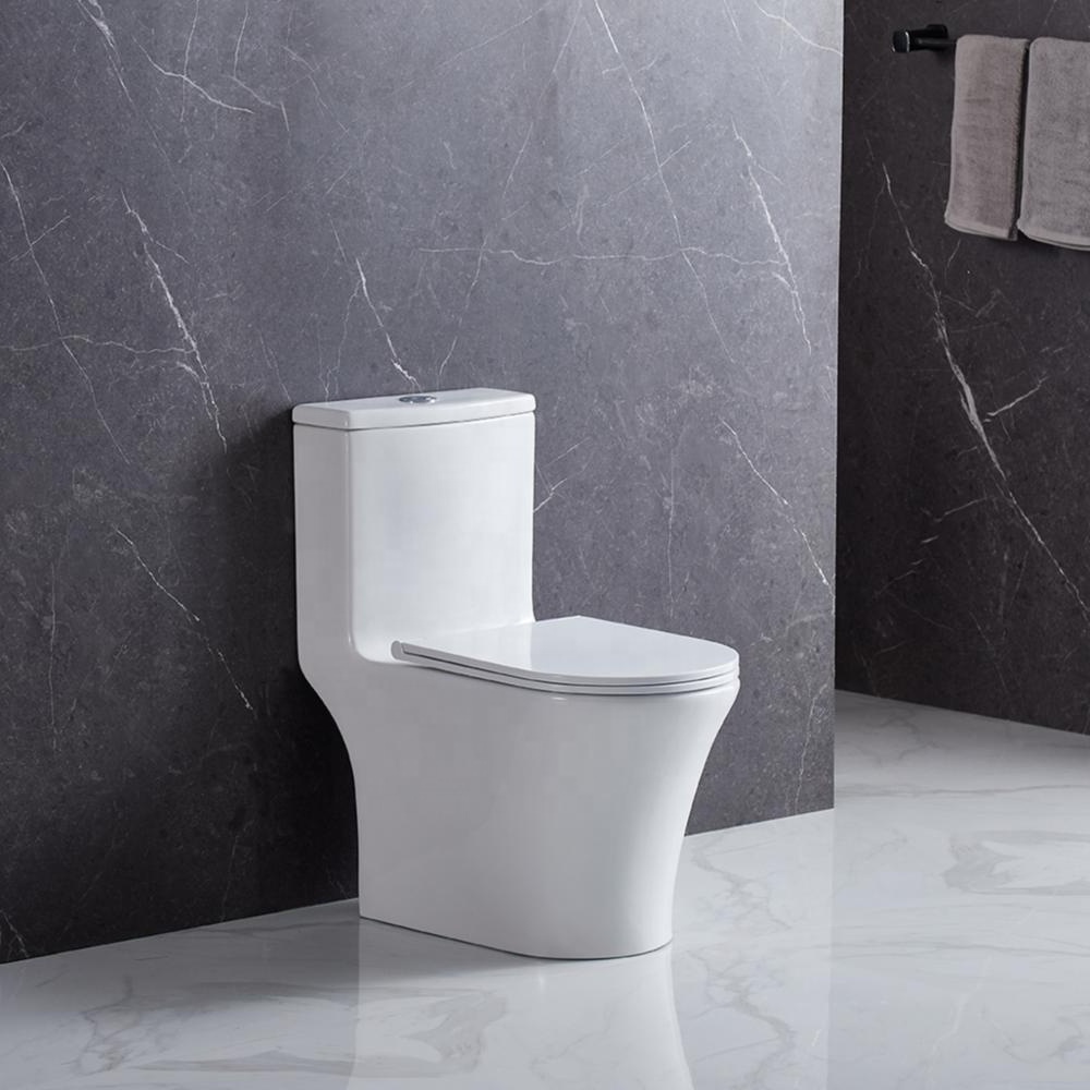 ANBI Recommended Elegant One Piece Unique Sanitary Close-coupled WC Toilet For Bathroom