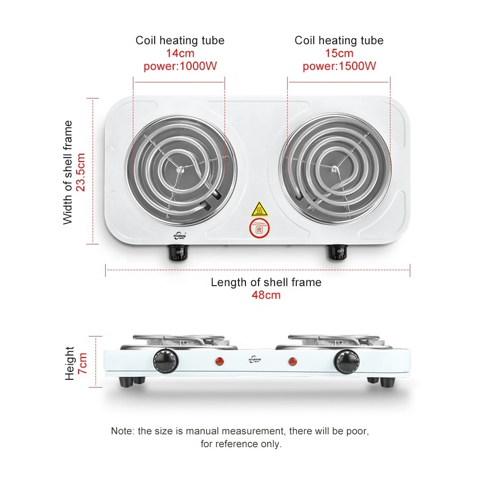 Andong the cheapest buy 2500w counter top stove spiral electric hot plate cooker for restaurant