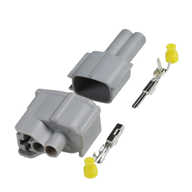 2 pin nippon den so SWS male female fuel injector pa66 gf25 automotive plug connectors 6189-0611 90980-11875