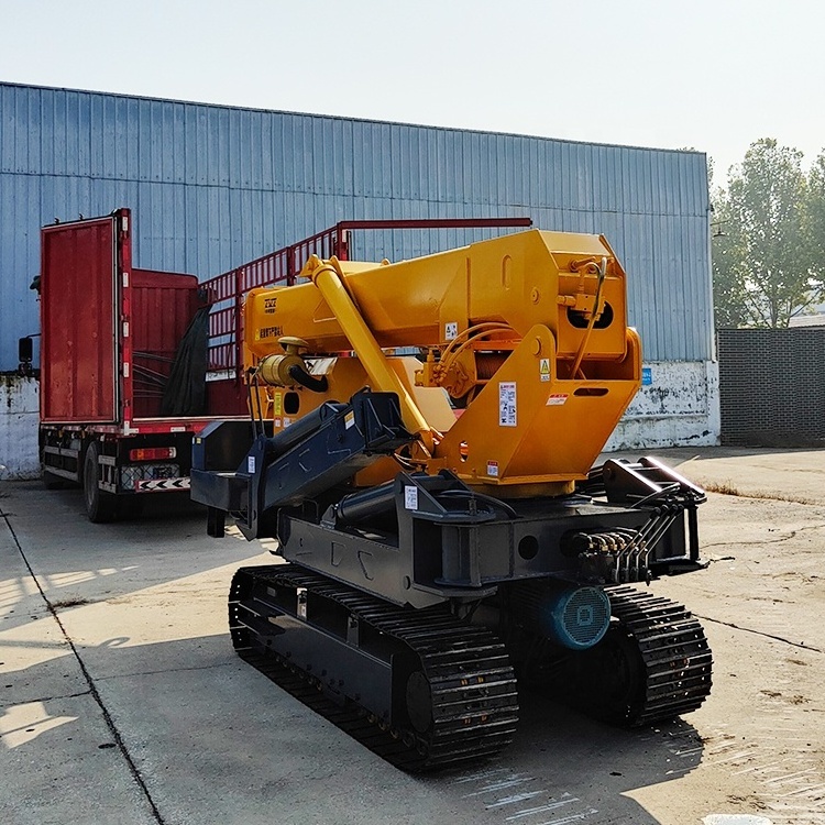 china spider crane 10 ton cranes telescopic crawler spider crane for sale